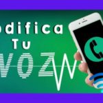 Utiliza la aplicación para cambiar tu voz