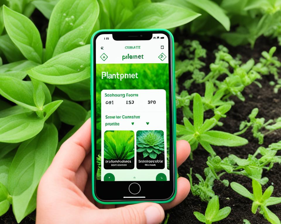 aplicación para identificar plantas