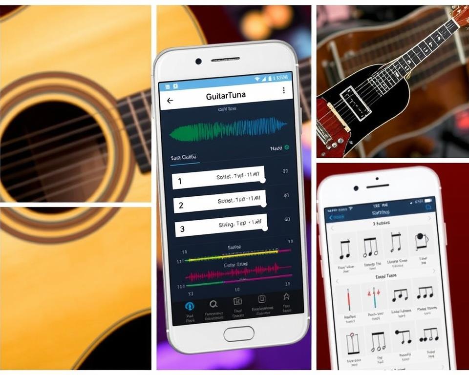 características principales de GuitarTuna