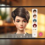 Aplicativo para Editar seu Estilo de Cabelo