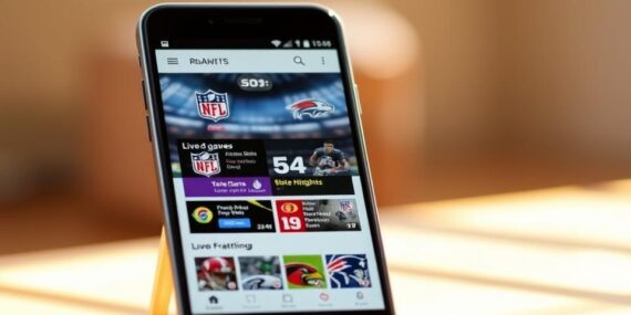 Baixe o Aplicativo para Assistir os Jogos da NFL ao Vivo