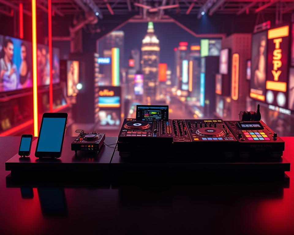 evolução do djing móvel