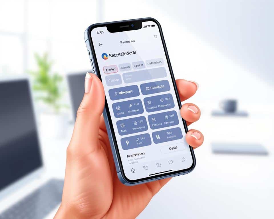 App Receita Federal para declaração de imposto de renda