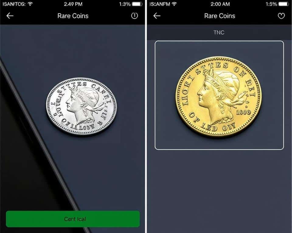 Coin ID Scanner app moedas raras Coin ID Scanner app moedas raras