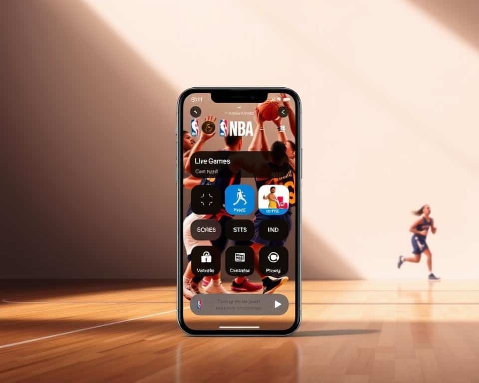 NBA App Interface