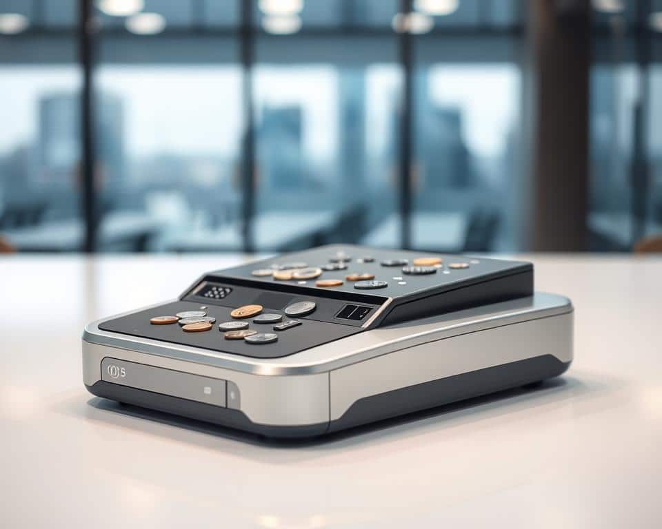 Scanner de moedas tecnologia de reconhecimento Scanner de moedas tecnologia de reconhecimento