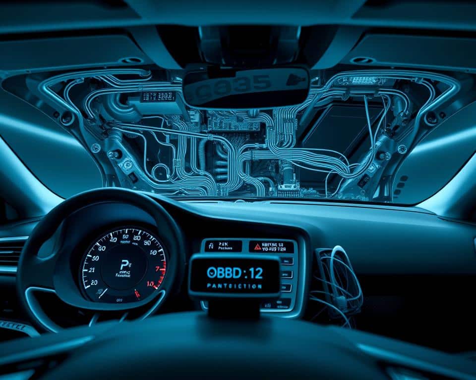 Sistema OBD2 de diagnóstico automotivo Sistema OBD2 de diagnóstico automotivo