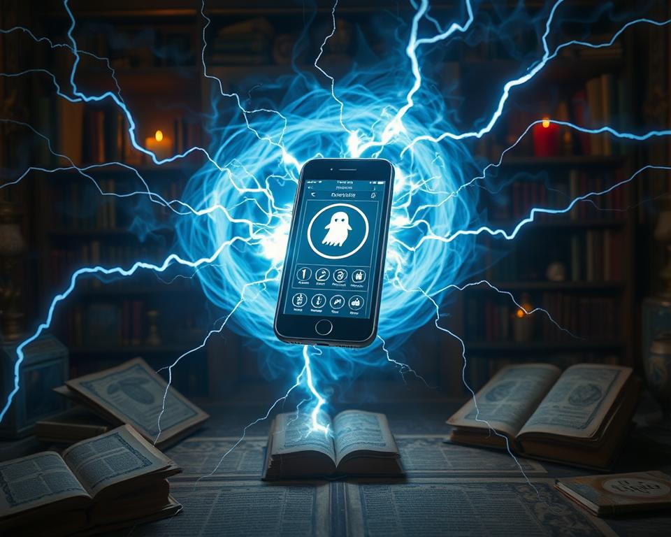 Tecnologia Paranormal no Smartphone