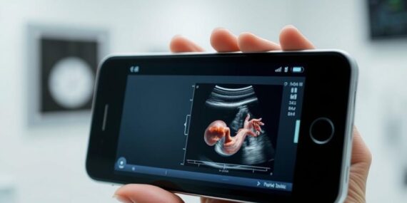 Aplicativo que Transforma seu Celular em Maquina de Ultrassom