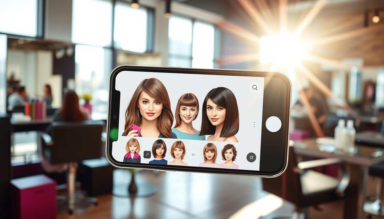 Aplicativo simula seu novo corte de cabelo