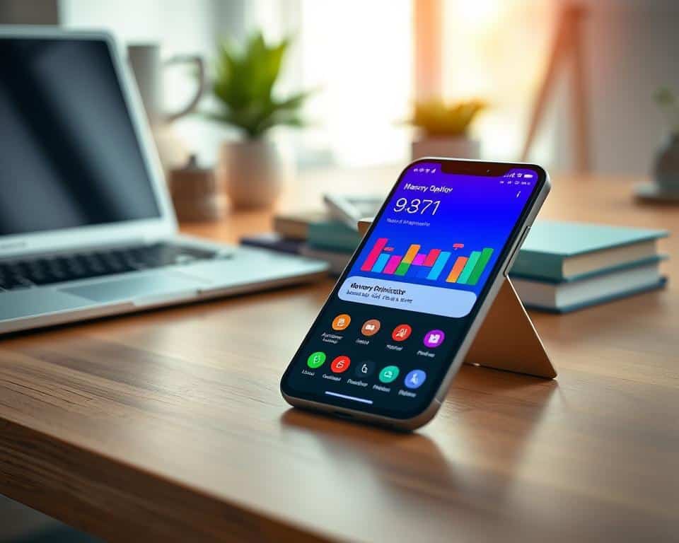 otimização de memória do celular