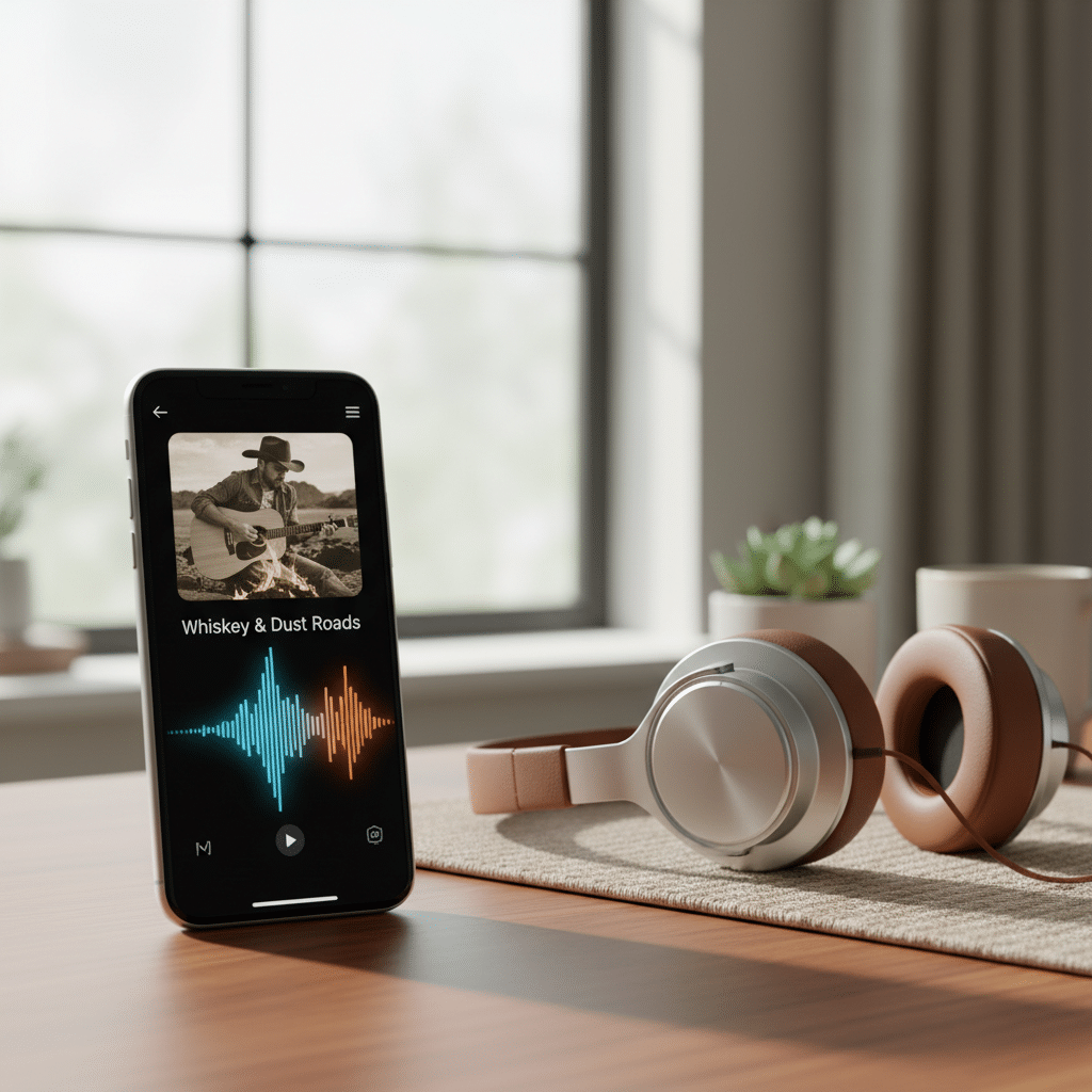 Aplicativo para ouvir músicas country offline com qualidade