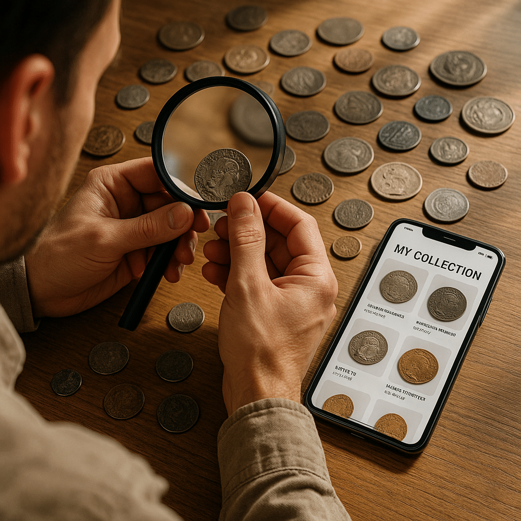 Como encontrar moedas raras com aplicativo: guia prático para colecionadores