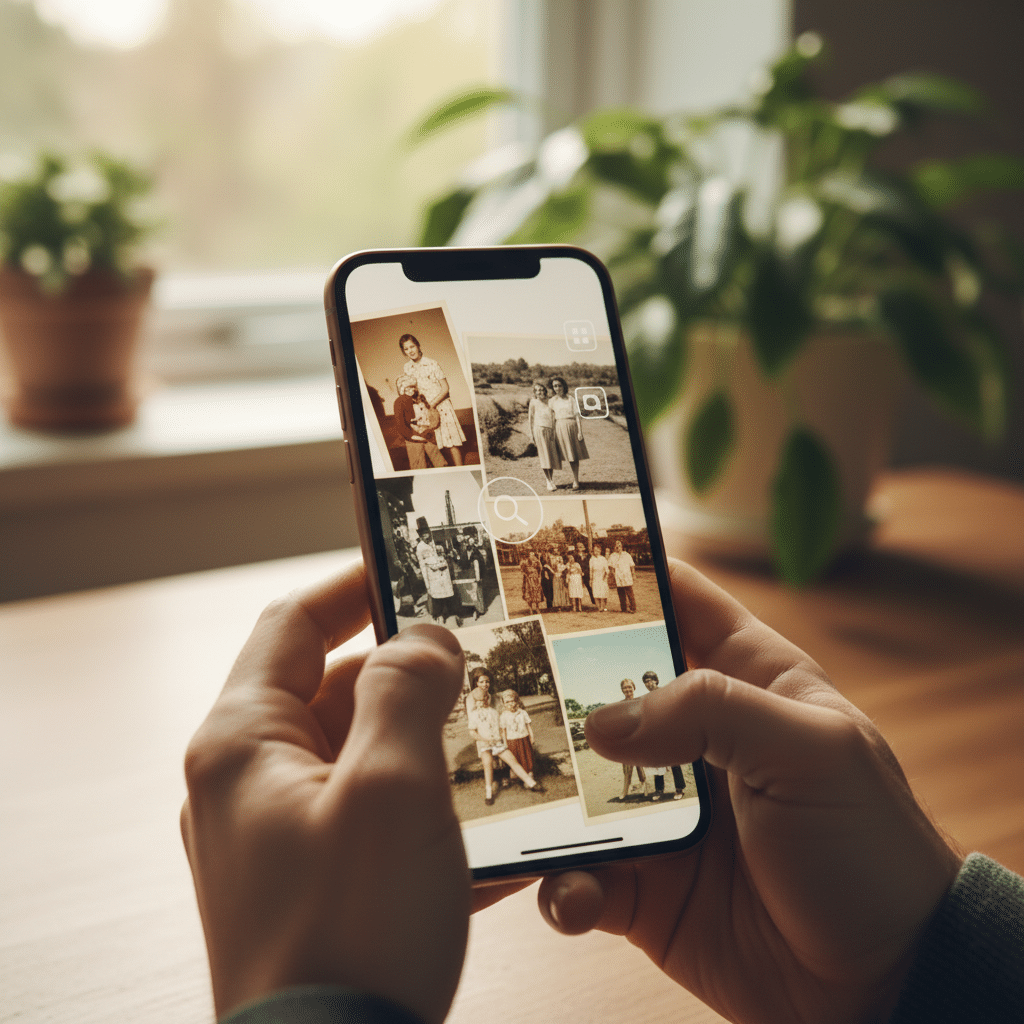 Como recuperar suas fotos antigas com aplicativos de busca por imagem