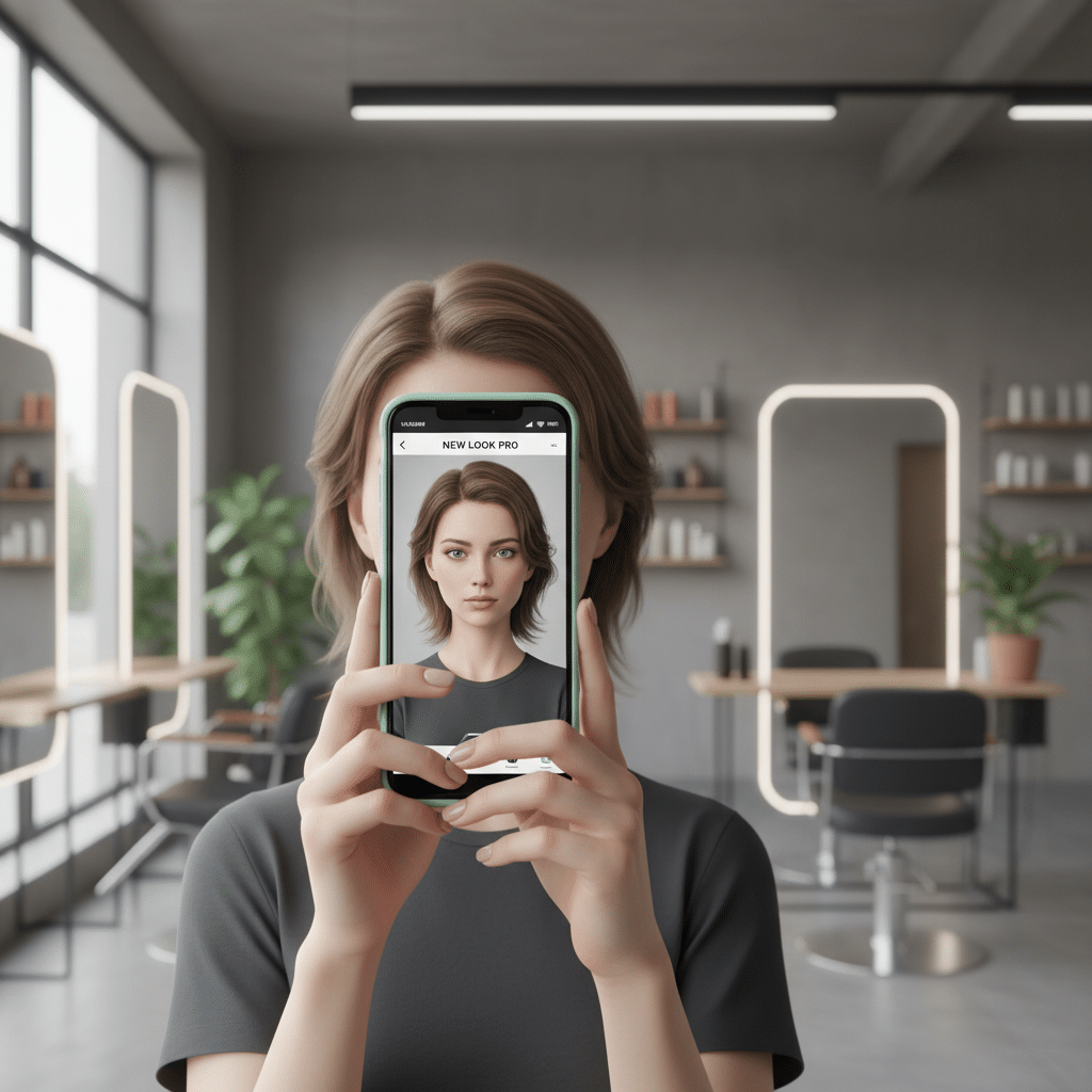 Como visualizar cortes de cabelo antes de ir ao salão com aplicativo