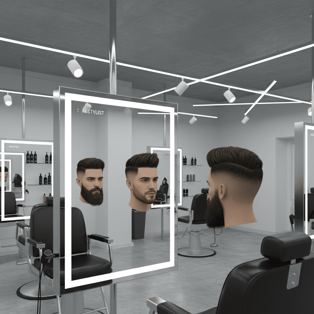 IA Simula Cortes de Cabelo e Tipos de Barbas antes de você ir ao barbeiro