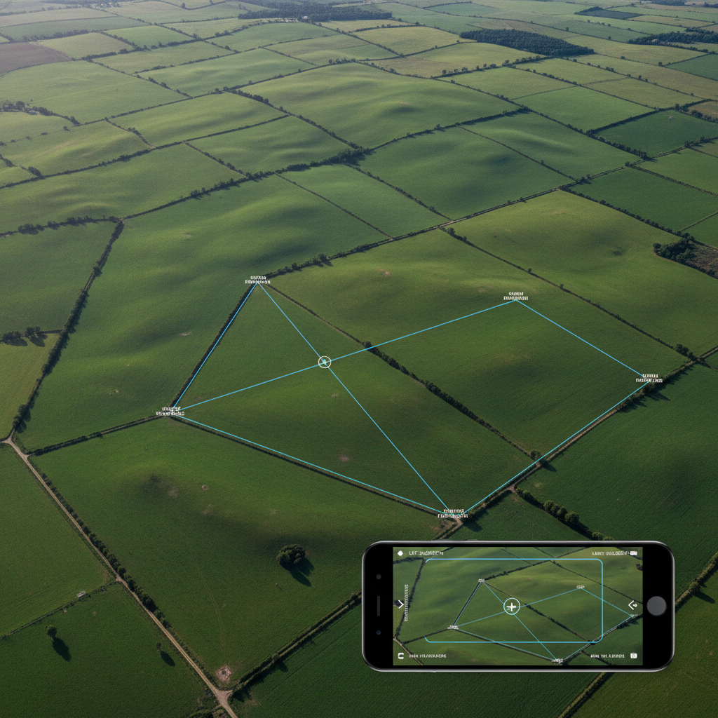 Use IA para medir seu terreno ou sítio com imagens de satélite