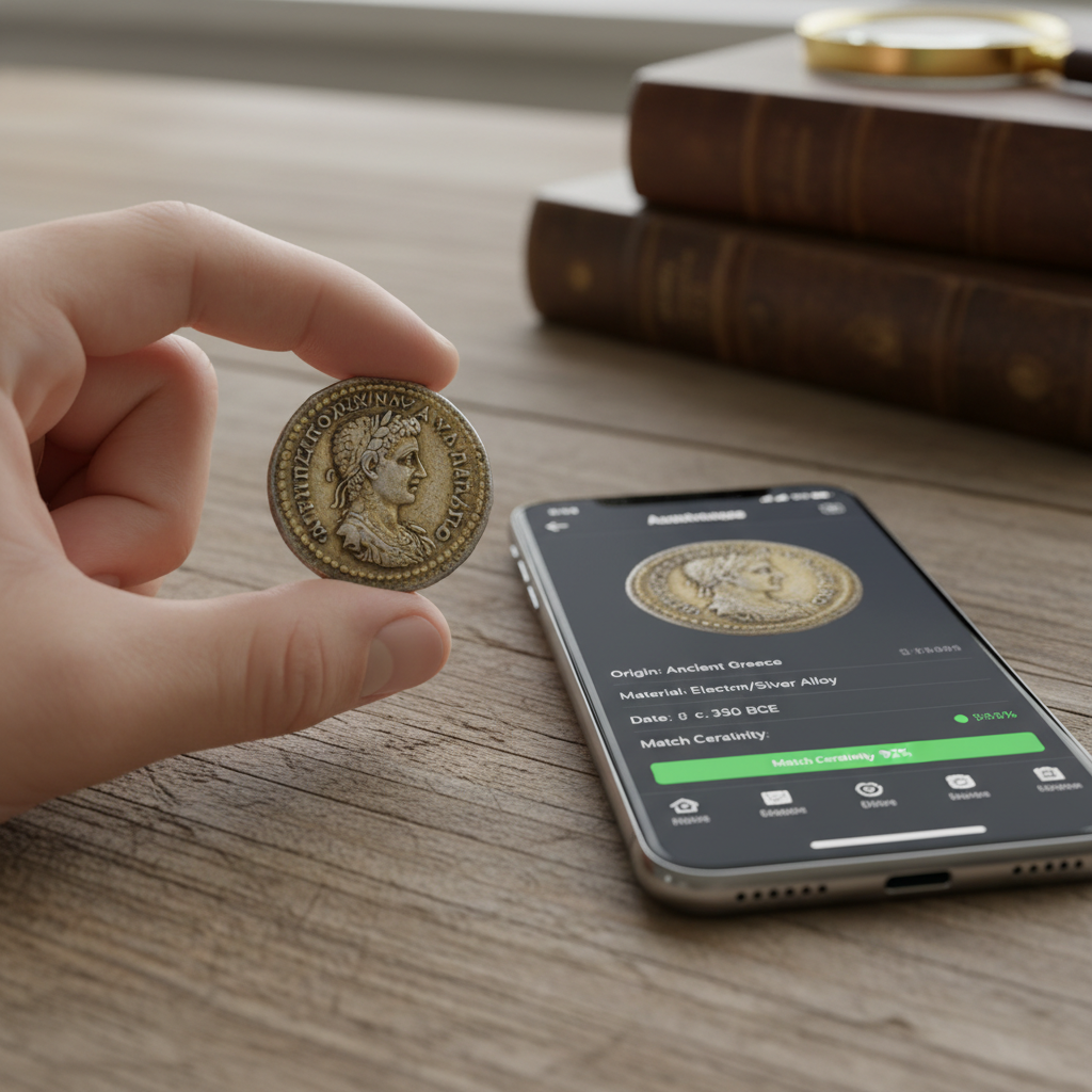 Como identificar moedas raras com seu celular: guia prático do app