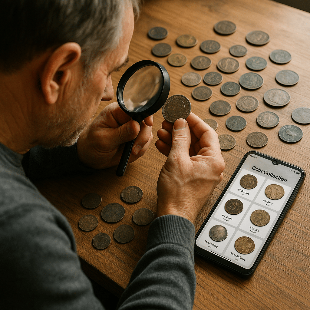 Como encontrar moedas raras com aplicativo: guia prático para colecionadores