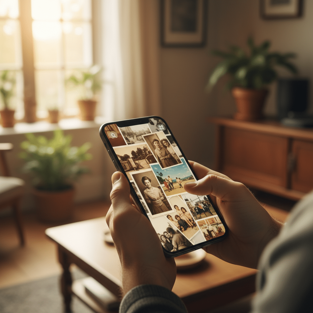 Como recuperar suas fotos antigas com aplicativos de busca por imagem