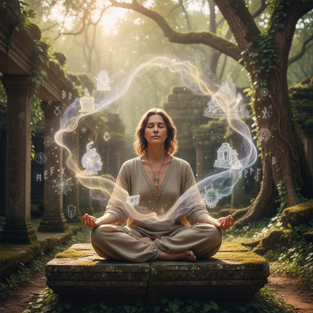 Como descobrir sua vida passada com aplicativos de regressão de memória