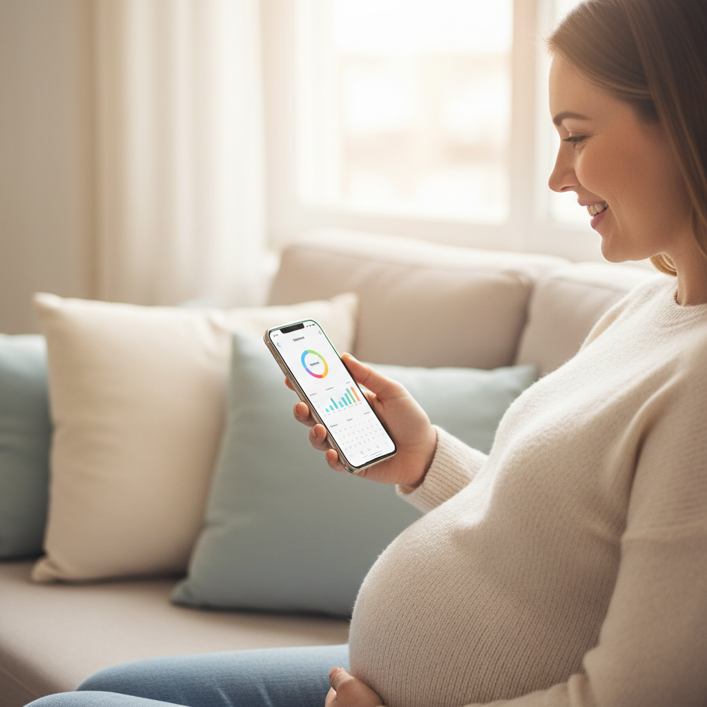 Como acompanhar sua gravidez semana a semana com um aplicativo