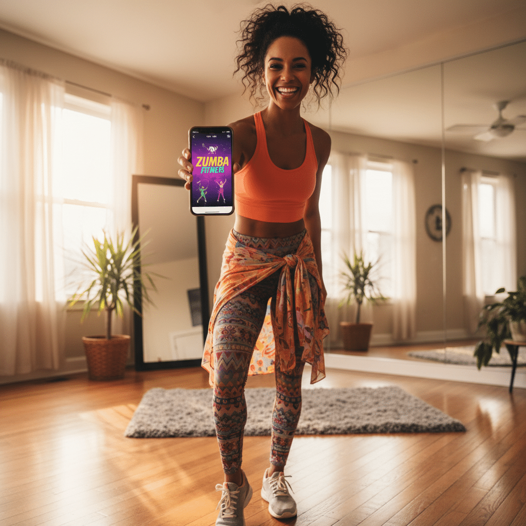 Como aprender a dançar zumba pelo celular com aplicativos práticos