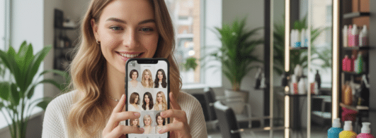 Como visualizar cortes de cabelo antes de ir ao salão com aplicativos