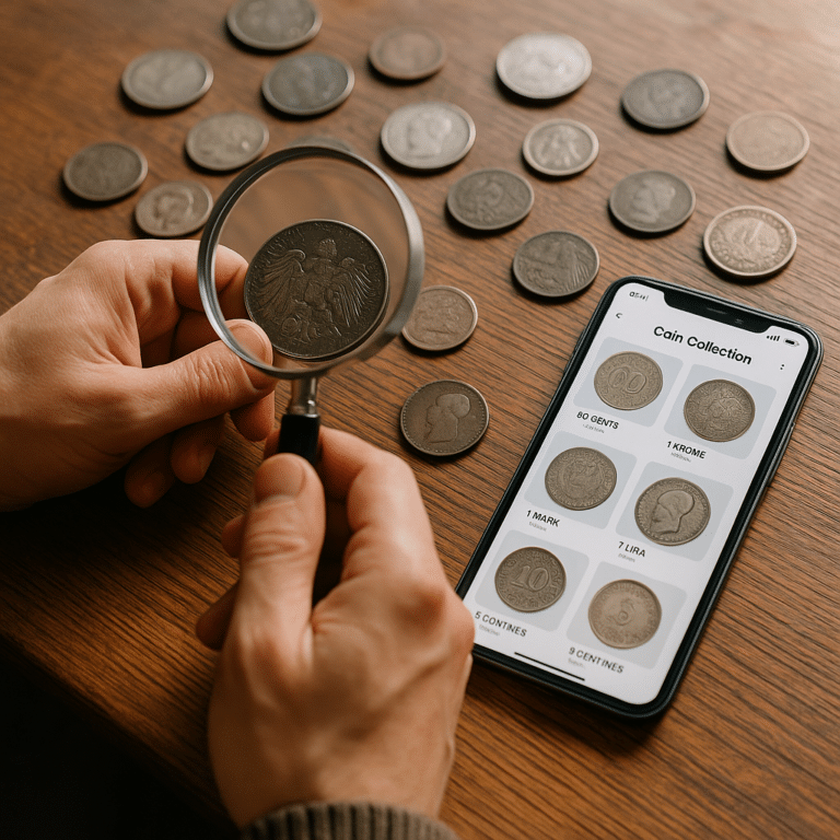 Como encontrar moedas raras com aplicativo: guia prático para colecionadores