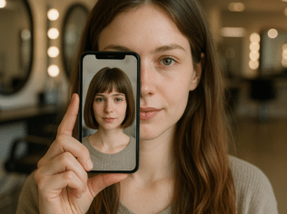 Como simular um corte de cabelo novo pelo celular antes de ir ao salão