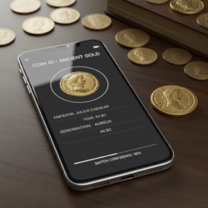 Guia prático para identificar moedas raras com aplicativo no celular