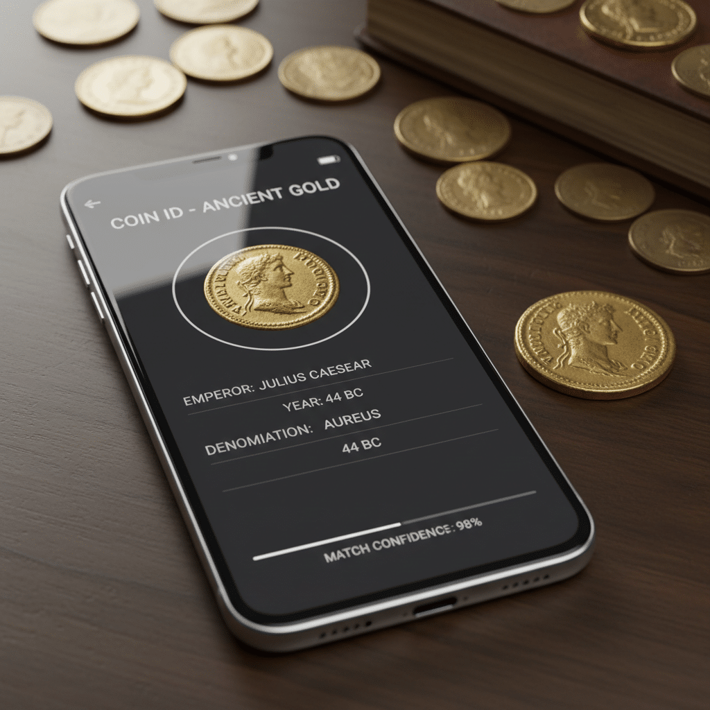 Guia prático para identificar moedas raras com aplicativo no celular