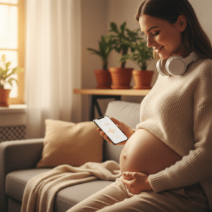 Aplicativo para ouvir os batimentos cardíacos do seu bebê na barriga da mamãe com seu celular