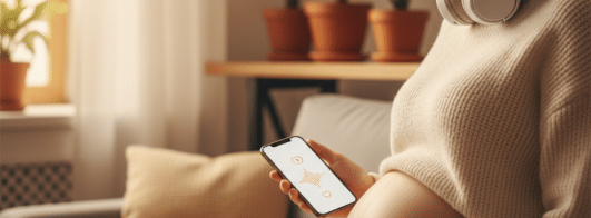 Aplicativo para ouvir os batimentos cardíacos do seu bebê na barriga da mamãe com seu celular