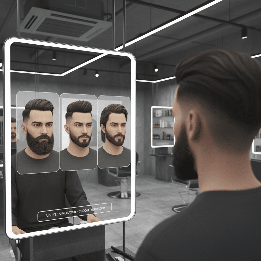 IA Simula Cortes de Cabelo e Tipos de Barbas antes de você ir ao barbeiro