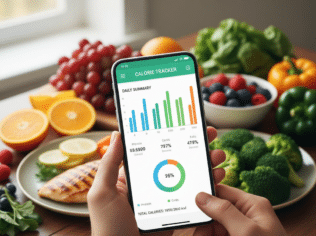 Como contar calorias da sua comida com um aplicativo prático