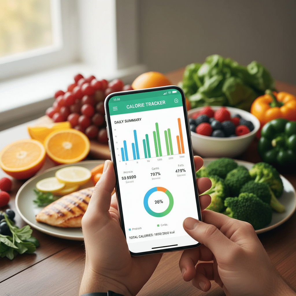 Como contar calorias da sua comida com um aplicativo prático