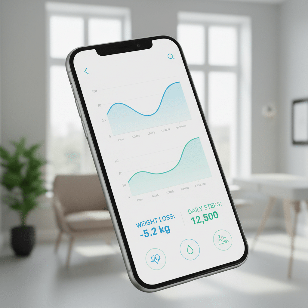 App para potencializar os resultados de quem usa caneta emagrecedora