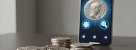 Identifique moedas raras e valiosas Usando inteligência artificial