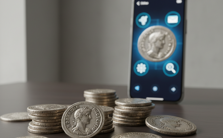 Identifique moedas raras e valiosas Usando inteligência artificial