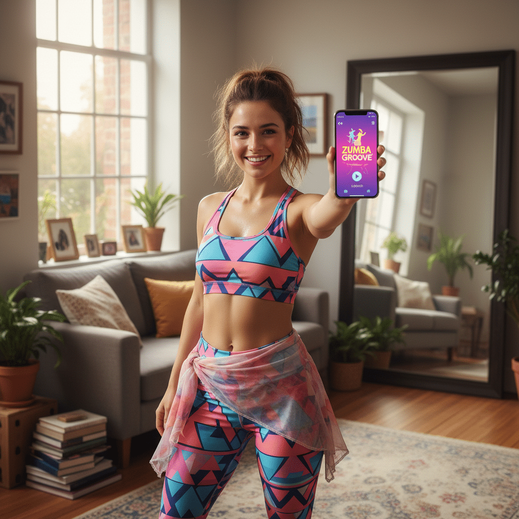 Como aprender a dançar zumba pelo celular com aplicativos práticos