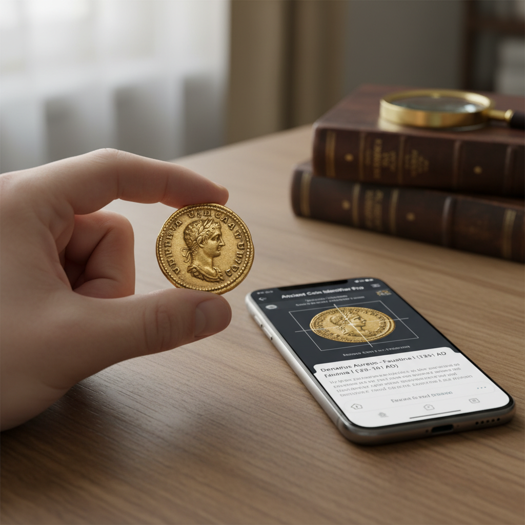 Como identificar moedas raras com seu celular: guia prático do app