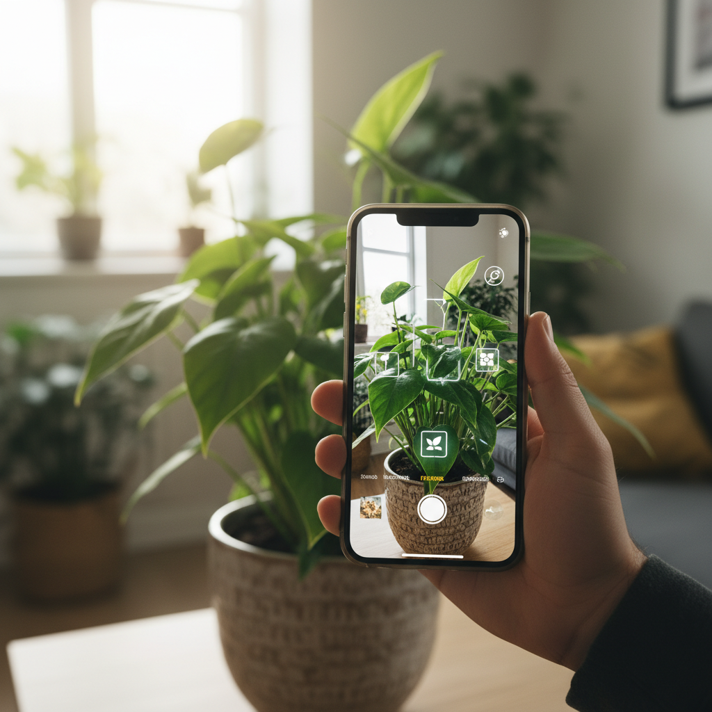 Como identificar plantas com seu celular usando scanner de imagem