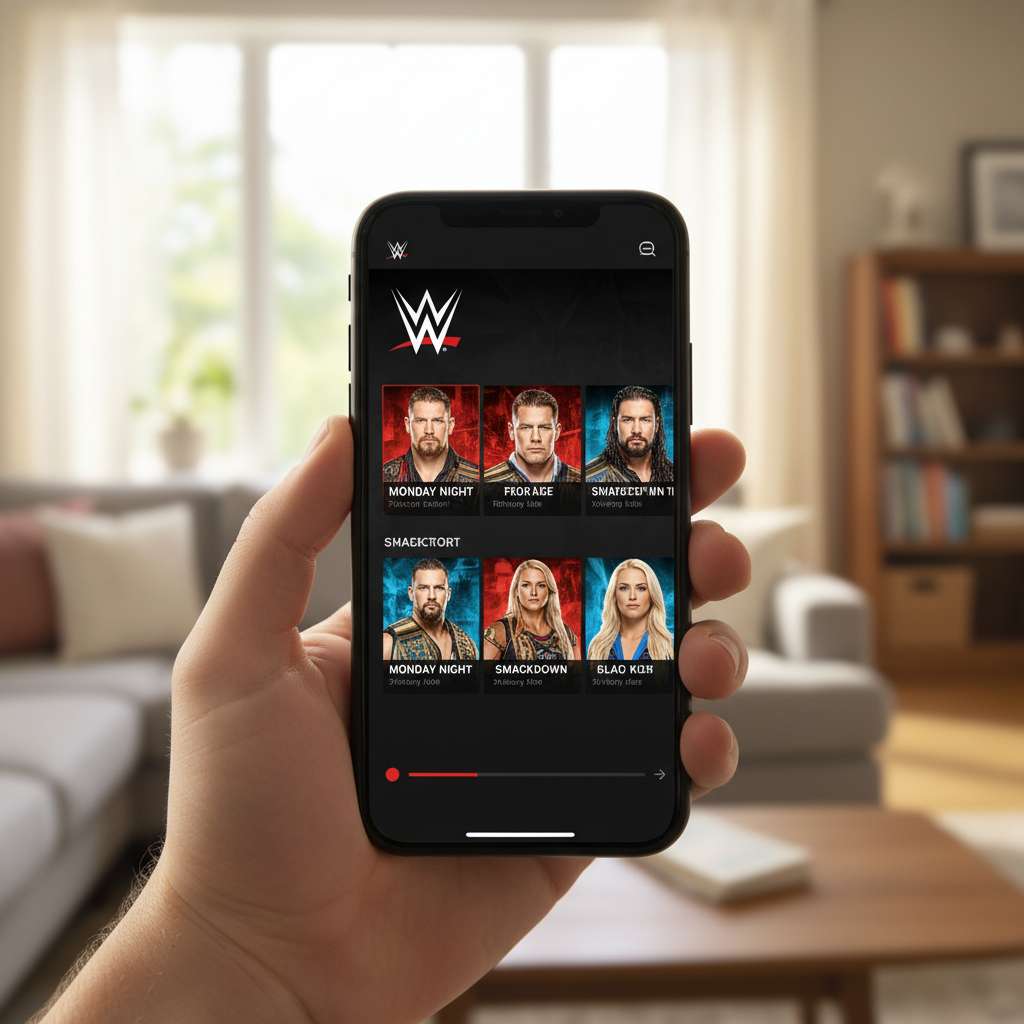 Como assistir WWE pelo celular: guia prático dos melhores aplicativos