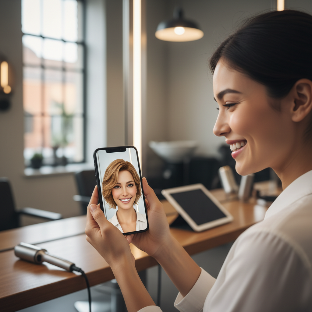 Teste um novo corte de cabelo com IA antes de ir ao salão