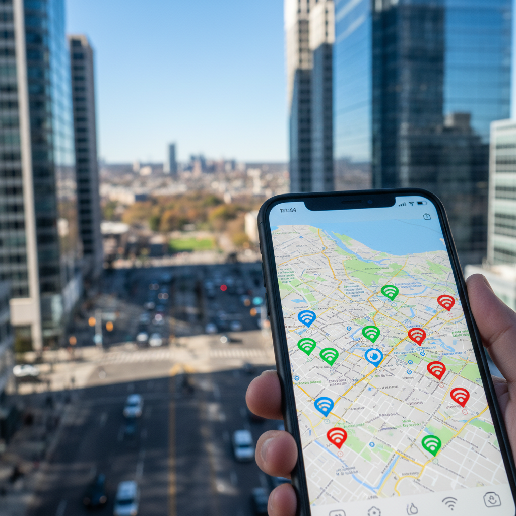 Como encontrar redes de wifi disponíveis com um aplicativo