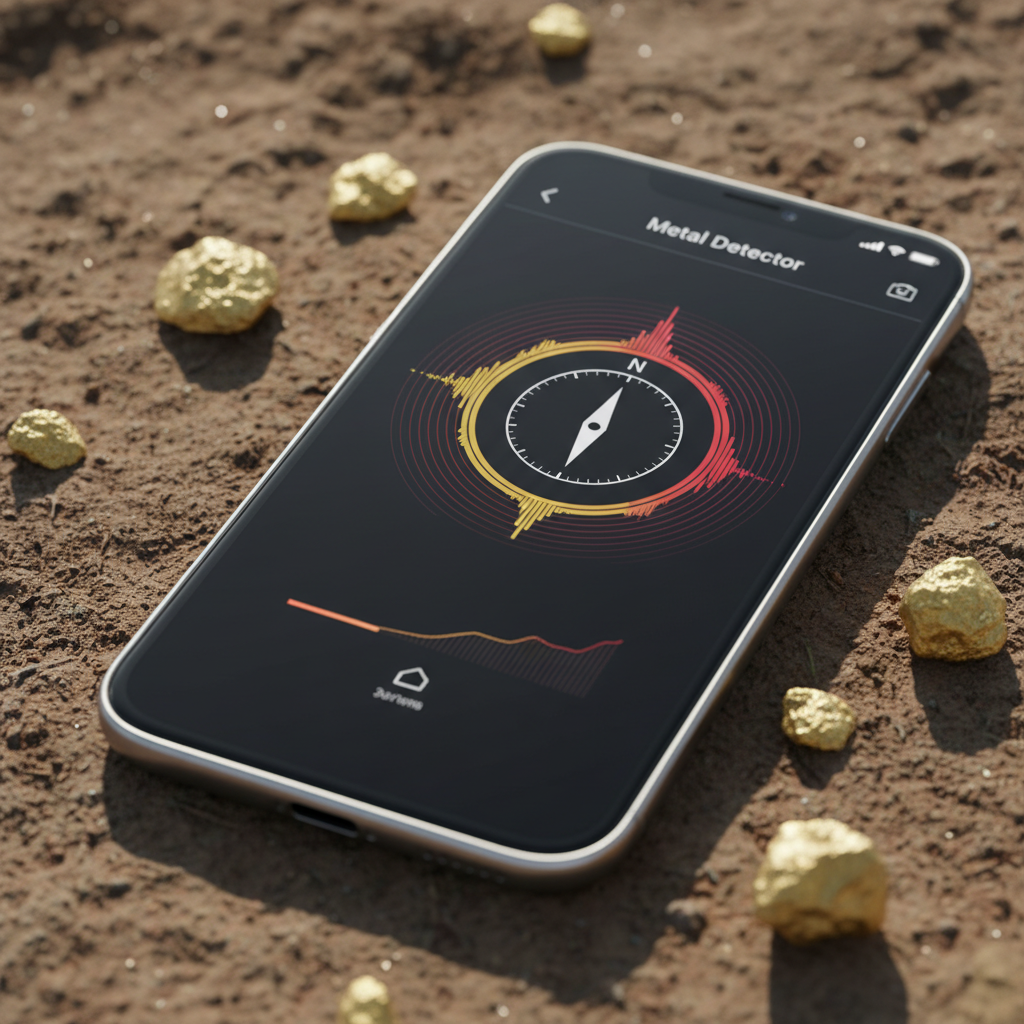 Como encontrar ouro com detector de metais no celular