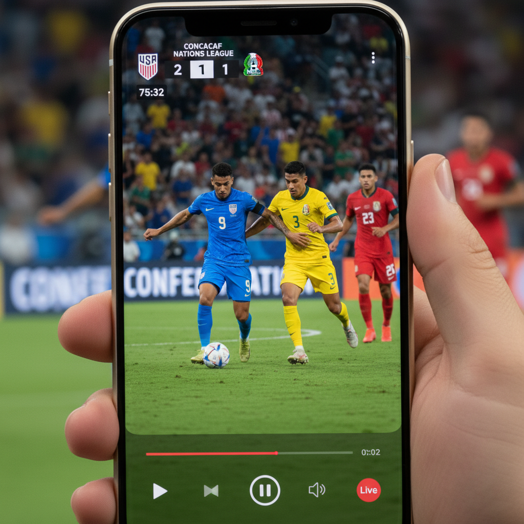 Como acompanhar todos os jogos da CONCACAF ao vivo online