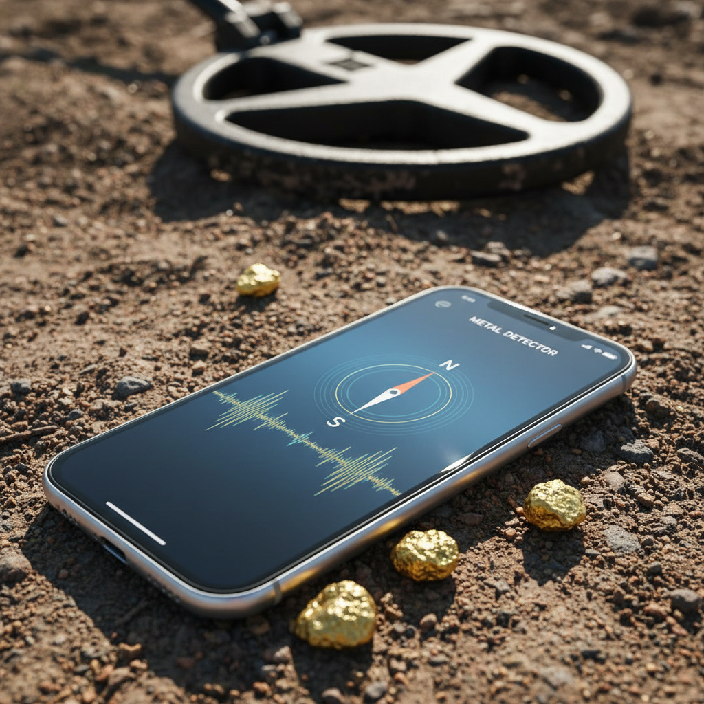 Como encontrar ouro com detector de metais no celular