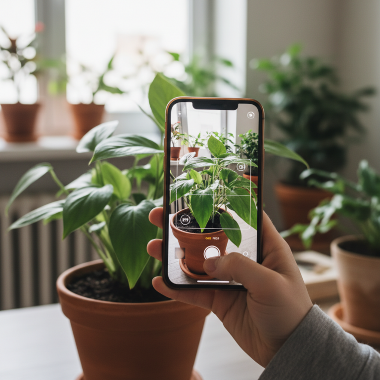Como identificar plantas com seu celular usando scanner de imagem